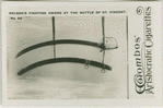 Nelson's fighting sword at the Battle of St. Vincent.