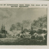 The Battle of Copenhagen seen from the rear of the British Squadron.