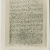 Nelson's journal during chase to the West Indies, 1805.