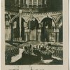 Funeral of nelson: the service in St. Paul's.
