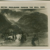 The British rear-guard fording the Esla, 1808.