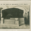Tomb of the Duke of Wellington in St. Paul's.
