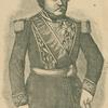 Portrait of Jose Antonio Paez, ex-president of Venezuela