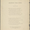 Rhapsodie table d'hôte