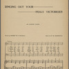 Ringing out your peals victorious