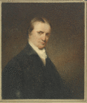 Miniature portrait of William Godwin, copy after J. W. Chandler