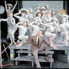 Richard Kiley and unidentified others in the stage production No Strings