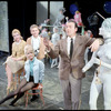 Polly Rowles, Noelle Adam, Alvin Epstein, Richard Kiley and unidentified others [in background] in the stage production No Strings