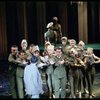 Richard Kiley (David Jordon) and dancers in No Strings