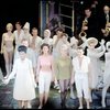 Richard Kiley (David Jordon), Diahann Carroll (Barbara Woodruff), Bernice Massi (Comfort O'Collins), Noelle Adam (Jeanette Valmy) and cast in No Strings