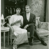 Diahann Carroll (Barbara Woodruff) and Mitchell Gregg (Louis de Pourtal) in No Strings