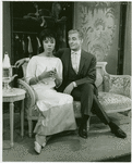 Diahann Carroll (Barbara Woodruff) and Mitchell Gregg (Louis de Pourtal) in No Strings