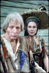 Danny Kaye and Joan Copeland in the stage production Two by Two