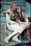 Danny Kaye and Joan Copeland in the stage production Two by Two