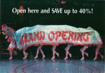 Flyer advertising the 2002 revival of Flower drum song