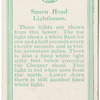 Spurn Head Lighthouse ( off the coast of Yorkshire )