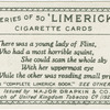 There was a young lady of Flint, ....
