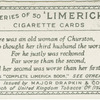 There was an old woman of Churston, ....