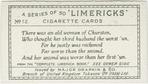 There was an old woman of Churston, ....