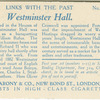 Westminster Hall, London.