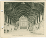Westminster Hall, London.