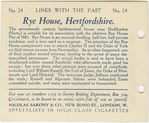 Rye House, Hertfordshire.