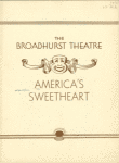 The Broadhurst Theatre America's sweetheart