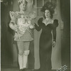 Robert Chisholm (King Arthur) and Vivienne Segal (Queen Morgan Le Fay) in the 1943 revival of A Connecticut Yankee