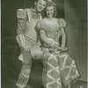 Chester Stratton (Sir Galahad) and Vera-Ellen (Mistress Evelyn La Belle-Ans) in the 1943 revival of A Connecticut Yankee