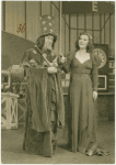 John Cherry (Merlin) and Vivienne Segal (Queen Morgan Le Fay) in the 1943 revival of A Connecticut Yankee