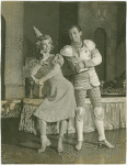 Vera-Ellen (Mistress Evelyn La Belle-Ans) and Chester Stratton (Sir Galahad) in the 1943 revival of A Connecticut Yankee