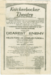 George Ford presents Dearest Enemy An American musical comedy with Helen Ford and Charles Purcell