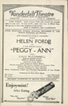 Program (dated 12/27/1926) for Peggy-Ann at the Vanderbilt Theatre (New York, N.Y.)