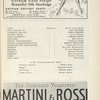 Program for the opening night (4/13/1936) of On Your Toes