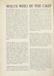 Program for the opening night (4/13/1936) of On Your Toes