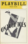 Program for the 1983 revival of On Your Toes