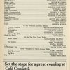 Program for the 1983 revival of On Your Toes
