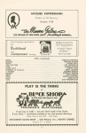 Program for the out-of-town tryout of Pipe Dream, dated October 22-29, 1955, at the Shubert Theatre (New Haven, Conn.)