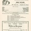 Program for the out-of-town tryout of Pipe Dream, dated October 22-29, 1955, at the Shubert Theatre (New Haven, Conn.)