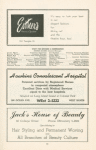 Program for the out-of-town tryout of Pipe Dream, dated October 22-29, 1955, at the Shubert Theatre (New Haven, Conn.)