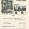 Program for the opening night of Pipe Dream, November 30, 1955