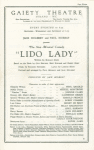 Lido Lady at the Gaiety Theatre