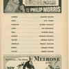 Program for the 1952 revival of Pal Joey, at  The Broadhurst Theatre