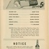 Program for the 1952 revival of Pal Joey, at  The Broadhurst Theatre