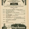 Program for the 1952 revival of Pal Joey, at  The Broadhurst Theatre
