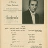 Program for the 1952 revival of Pal Joey, at  The Broadhurst Theatre