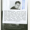 Program for a preview performance of the 2008 revival of Pal Joey
