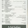 Program for a preview performance of Rex at the Lunt-Fontanne Theatre, April 1976