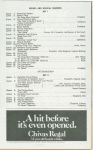 Program for a preview performance of Rex at the Lunt-Fontanne Theatre, April 1976