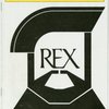 Program for the opening night of Rex, April 25, 1976